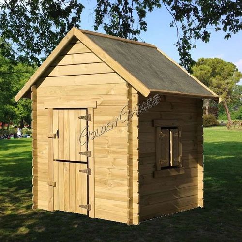 Capanno per giardino in legno - GOLDEN GAMES SRL - contemporaneo
