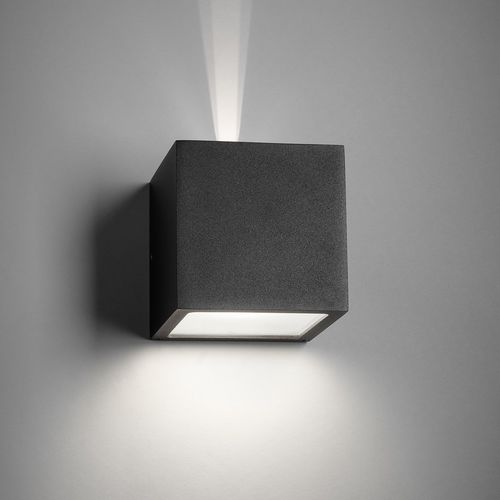 Applique contemporanea - CUBE - LIGHT POINT - da esterno / in alluminio / a cubo