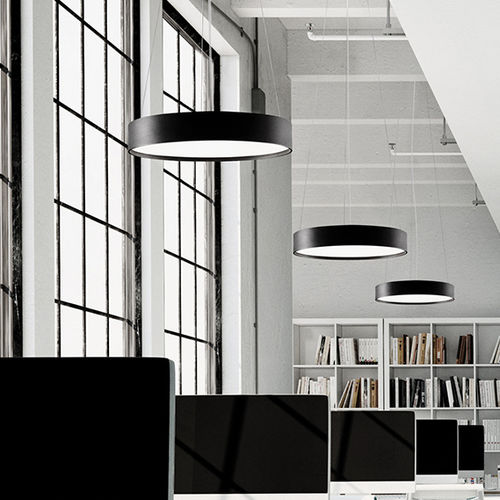 Luce a sospensione - SURFACE 300 - LIGHT POINT - da incasso a soffitto / LED / rotonda