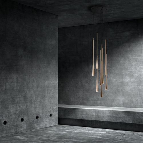 Lampada a sospensione - DROP - LIGHT POINT - in alluminio / contemporanea / con cavo