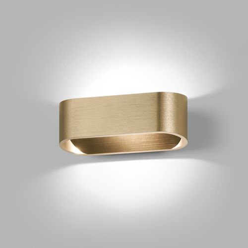 Applique contemporanea - AURA  - LIGHT POINT - da interno / in alluminio / ovale
