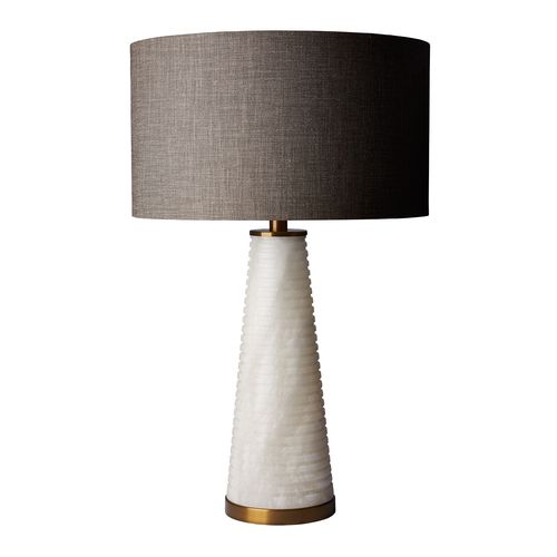 Lampada da tavolo - PIERA - Heathfield and Comapny - in lino / in pietra / contemporanea