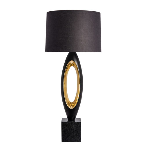Lampada da tavolo - RONDO - Heathfield and Comapny - in lino / in marmo / contemporanea