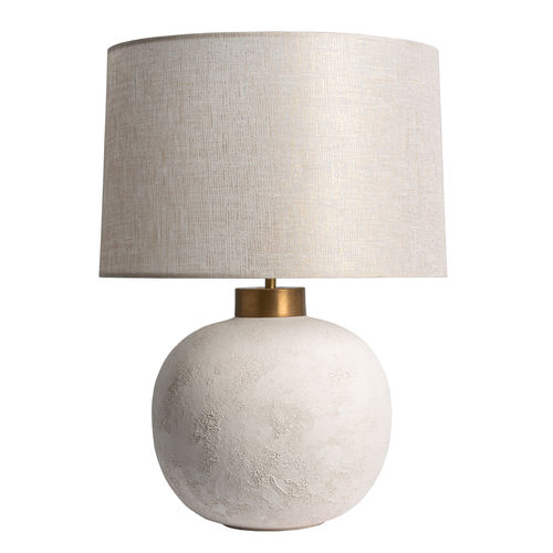 Lampada da tavolo - TERRA - Heathfield and Comapny - in lino / in ceramica / contemporanea