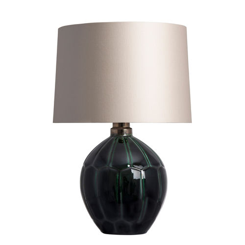 Lampada da tavolo - ALOE - Heathfield and Comapny - in raso / in ceramica / contemporanea