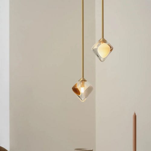 Lampada a sospensione - KOA  - Heathfield and Comapny - in metallo / in vetro / contemporanea