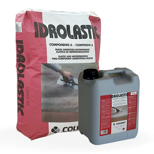Intonaco di protezione - IDROLASTIC - COLMEF - di impermeabilizzazione / da interno / da esterno
