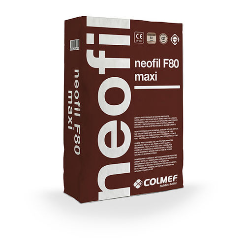 Malta collante sigillante - NEOFIL F 80 MAXI - COLMEF - per piastrelle / minerale