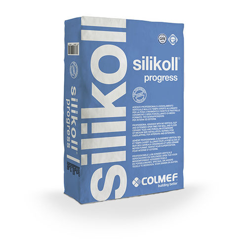 Malta collante sigillante - SILIKOLL PROGRESS - COLMEF - per piastrelle / minerale / per cemento
