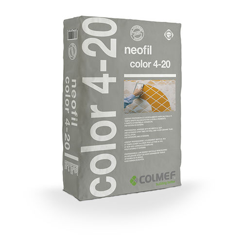 Malta di giunzione - NEOFIL COLOR 4-20 MM - COLMEF - di tenuta / antiritiro / di stuccatura