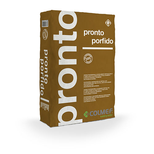 Malta di giunzione - PRONTO PORFIDO  - COLMEF - per pavimentazione / idraulica / fibrorinforzata