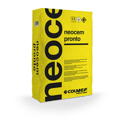 Massetto ad asciugatura rapida - NEOCEM PRONTO - COLMEF - radiante / in cemento