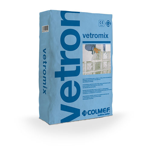Malta collante sigillante - VETROMIX - COLMEF - idraulico / minerale / in polvere