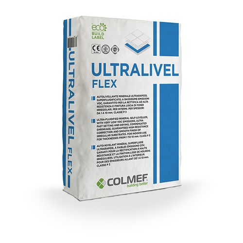 Malta di riparazione - ULTRALIVEL FLEX - COLMEF - autolivellante / per calcestruzzo / per massetto