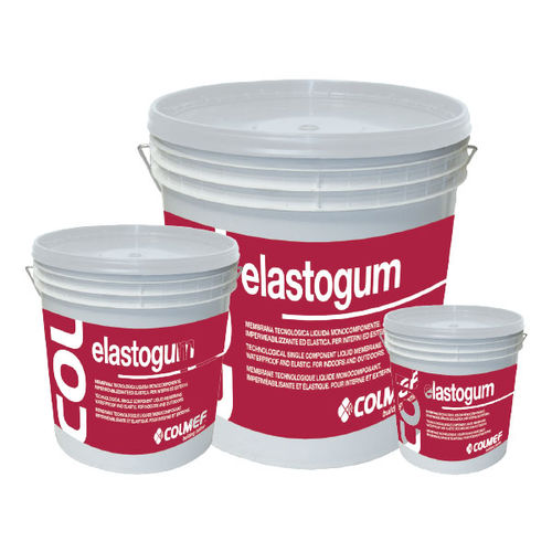 Guaina liquida impermeabilizzante per pavimento - ELASTOGUM - COLMEF - in cemento / sintetica / resistente agli UV