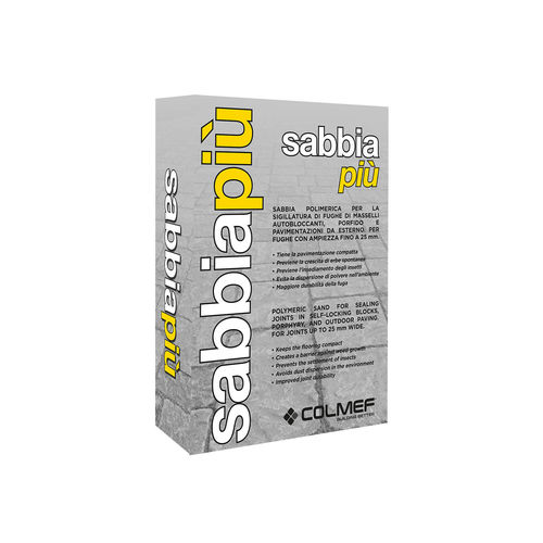 Malta sigillante di giunzione - SABBIA PIÙ - COLMEF - per blocco in calcestruzzo cellulare / per pavimentazione / a base di sabbia