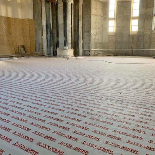 Membrana impermeabilizzante di protezione - G-TEX JOKER - GEODRY - isolante / per pavimento / per massetto