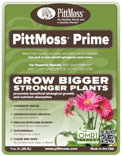 Substrato colturale fibra di cellulosa - PRIME - PittMoss LLC - sfuso / in sacchi / fibroso