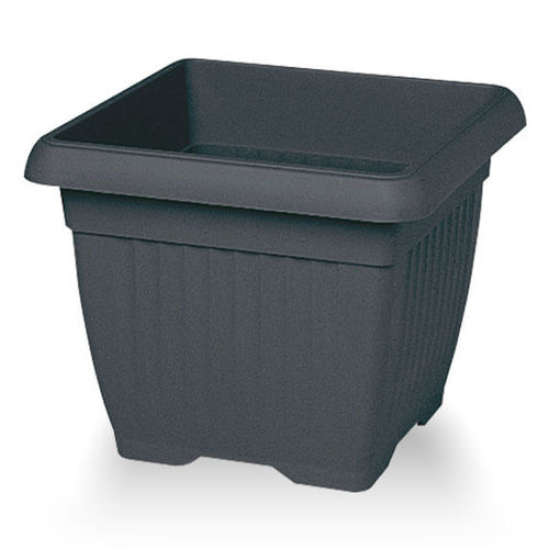 Vaso da giardino in plastica riciclata - ART. 630 - ARCAVASI - da appoggio / quadrato / per uso domestico