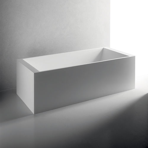Vasca da bagno ad isola - CUBO 1600 RIVESTITA - BRERA - per ambiente abitativo / in composito / contemporanea