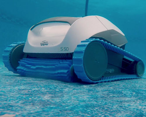 Robot da piscina elettrico - PERFORMANCE CLASS ABOVE GROUND : DOLPHIN S50 - Maytronics - automatico / per uso domestico / ad aspirazione