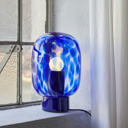 Lampada da tavolo - FLAKES - favius - in vetro soffiato / in ceramica / contemporanea