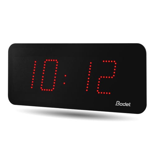 Orologio contemporaneo - STYLE : 10 - Bodet Time - a muro / digitale / per ufficio