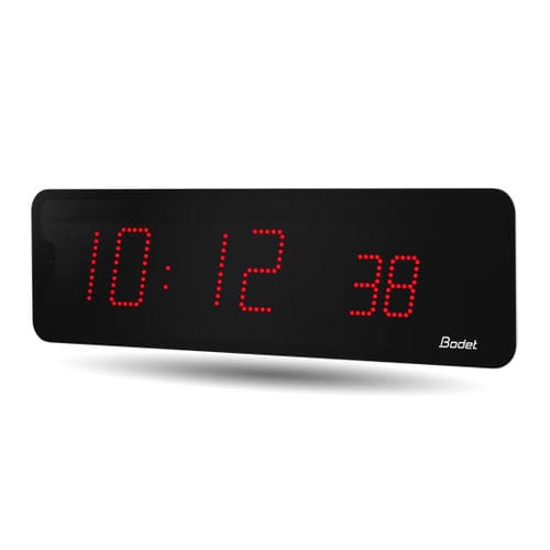 Orologio contemporaneo - STYLE : 10S - Bodet Time - a muro / digitale / per aeroporto