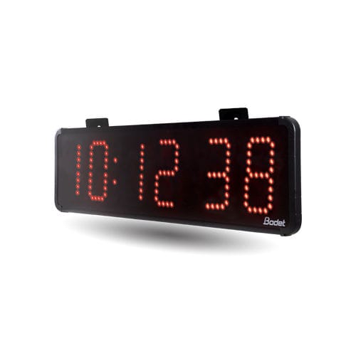 Orologio contemporaneo - HMS : 10 - Bodet Time - a muro / digitale / per spazio pubblico