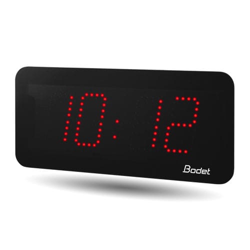 Orologio contemporaneo - STYLE : 7 - Bodet Time - a muro / digitale / per spazio pubblico