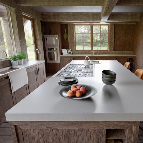 Lastra in pietra in quarzo - GOBI URBAN - Technistone a.s. - per interni / di protezione / per stanza da bagno
