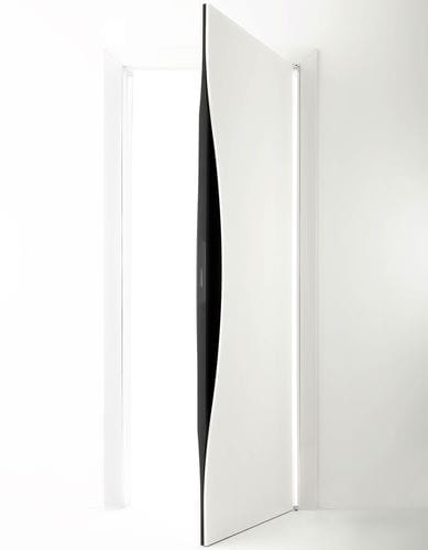 Porta da interno - BLOW - ALBED - in legno / in alluminio / battente