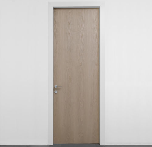 Porta filomuro - LEVEL - ALBED - da interno / in legno / in vetro