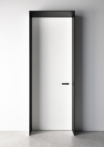 Porta da interno - ENTRE-DEUX - ALBED - in legno / in metallo / in marmo