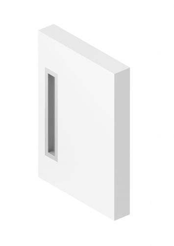 Porta da interno - RI-TRAIT - ALBED - in alluminio / con vetro di sicurezza / a libro
