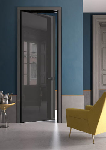 Porta da interno - RI-TRAIT - ALBED - in legno / in metallo / in alluminio