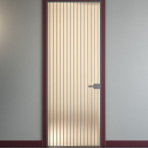 Porta da interno - RI-TRAIT 8B - ALBED - in legno / in metallo / in alluminio