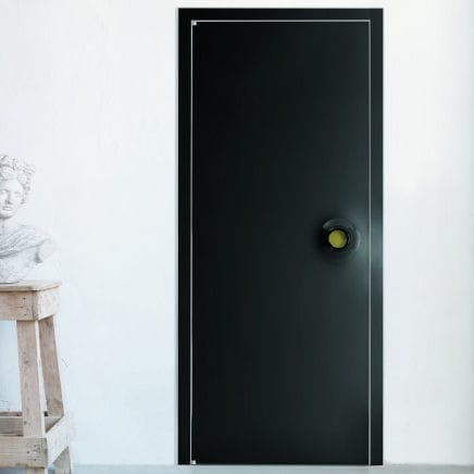 Porta da interno - RING - ALBED - in legno / in metallo / in alluminio