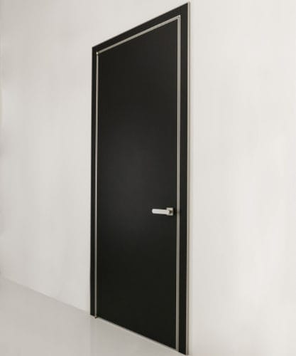 Porta da interno - QUADRA - ALBED - in legno / in alluminio / in vetro
