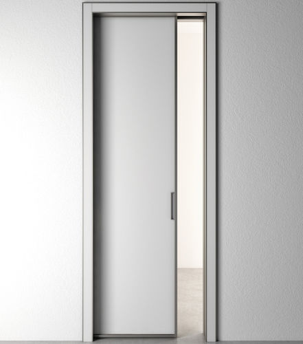 Porta da interno - PRIMA - ALBED - in alluminio / in vetro / a scomparsa
