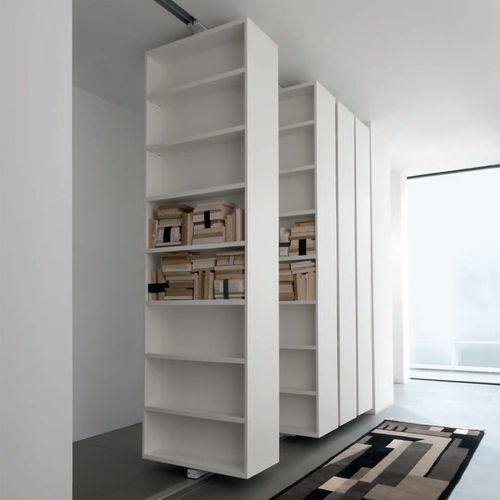 Libreria modulare - RI-VISTA - ALBED - pavimento-soffitto / a paravento / alta