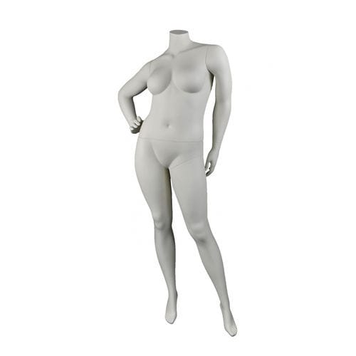 Manichino donna corpulenta - DIS.VO4 - Cofrad Mannequins - realista / senza testa / bianco