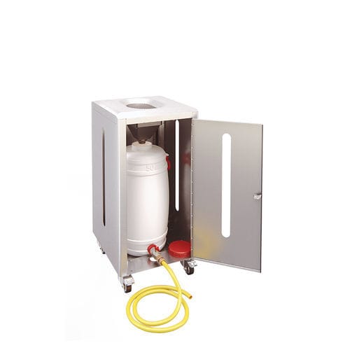 Copribidone di riciclaggio - Skyline Liquid - AUWEKO GmbH - professionale / in acciaio inossidabile / in acciaio inossidabile spazzolato