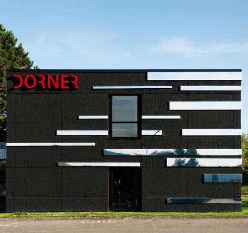Rivestimento di facciata a cassetta - OFFICE BUILDING DORNER WURM + WURM - ALUCOBOND - in alluminio / in composito / a incastro