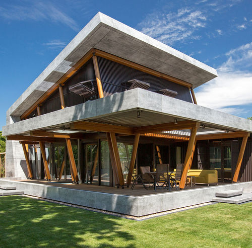 Pannello in composito di rivestimento - HOLIDAY HOME - ALUCOBOND - per rivestimento di facciata / per tetto / per esterni