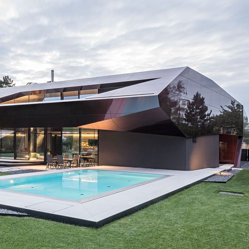 Pannello in composito di rivestimento - PURPLE RAIN - ALUCOBOND - per rivestimento di facciata / per tetto / per soffitta a cassettoni