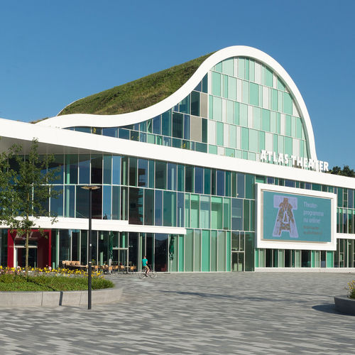 Facciata continua in pannelli - THEATER EMMEN - ALUCOBOND - in alluminio / in composito / decorativa