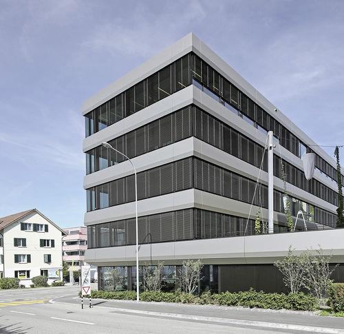 Facciata continua in pannelli - KANTONSPITAL ST. GALLEN - ALUCOBOND - in alluminio / in composito / decorativa