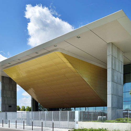 Pannello in composito di rivestimento - CONGRÈS D'AGEN - ALUCOBOND - per rivestimento di facciata / per muro / per tetto
