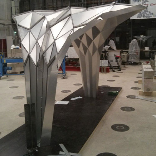 Copertura per spazi pubblici - FOLDFINDING - ALUCOBOND
